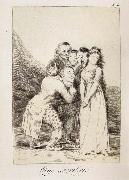 Francisco Goya Sacrificio de Ynteres oil